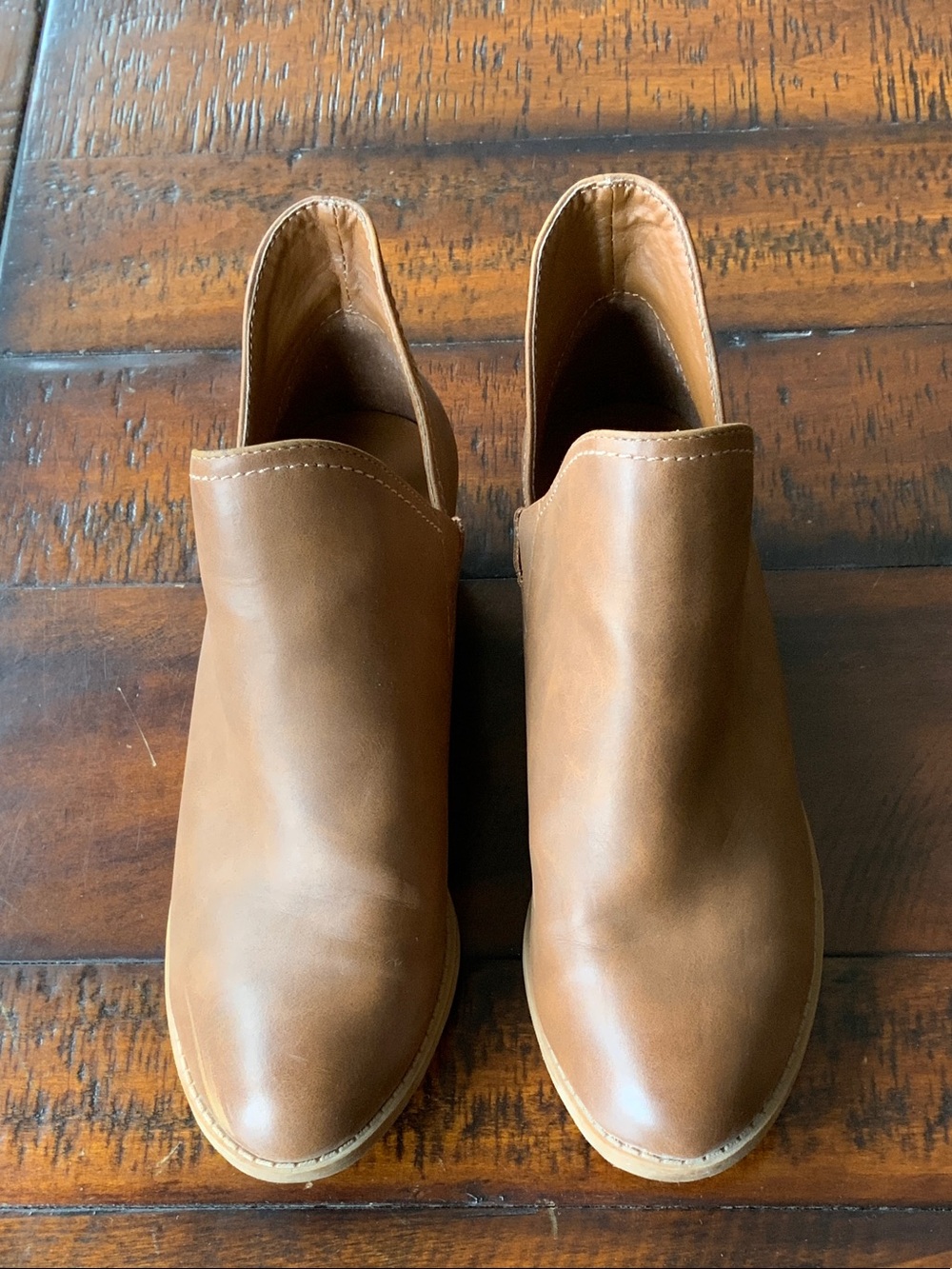 Universal Thread Women's Tan Brown Ankle Booties size 8.5